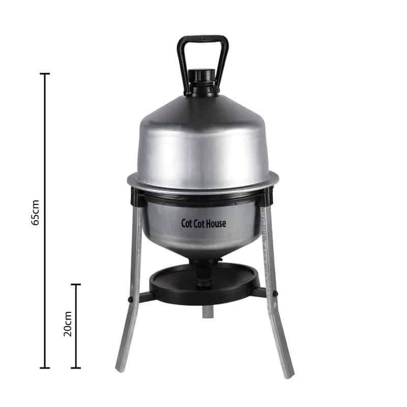 Abreuvoir citerne galvanisé sur pied 20 L