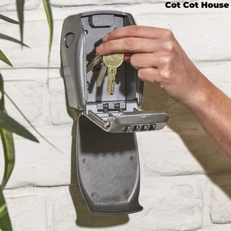 Boite coffre à clés murale à code