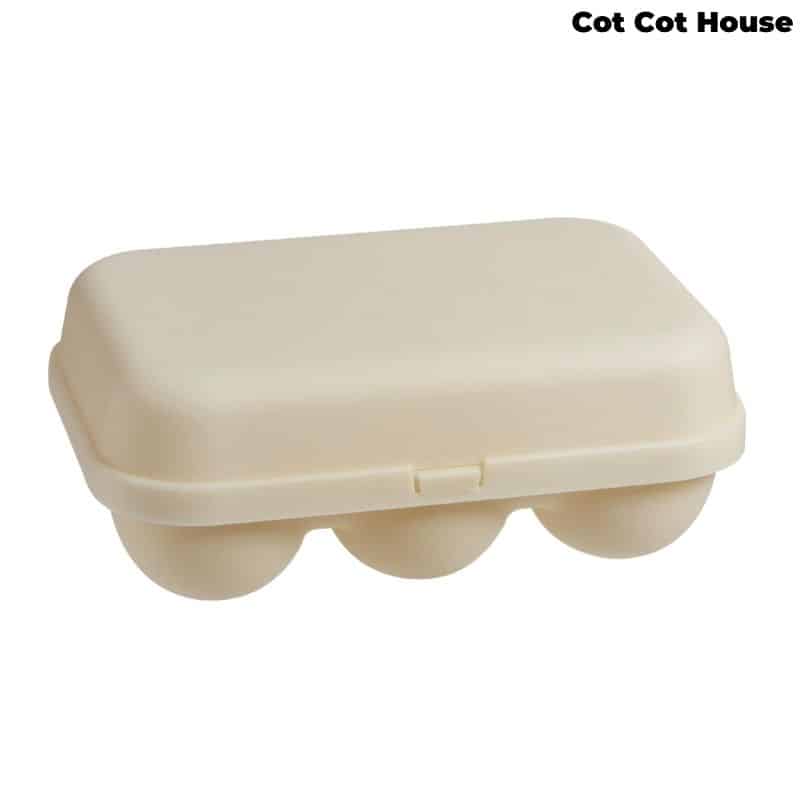 Boite à œufs plastique écologique réutilisable x6 oeufs