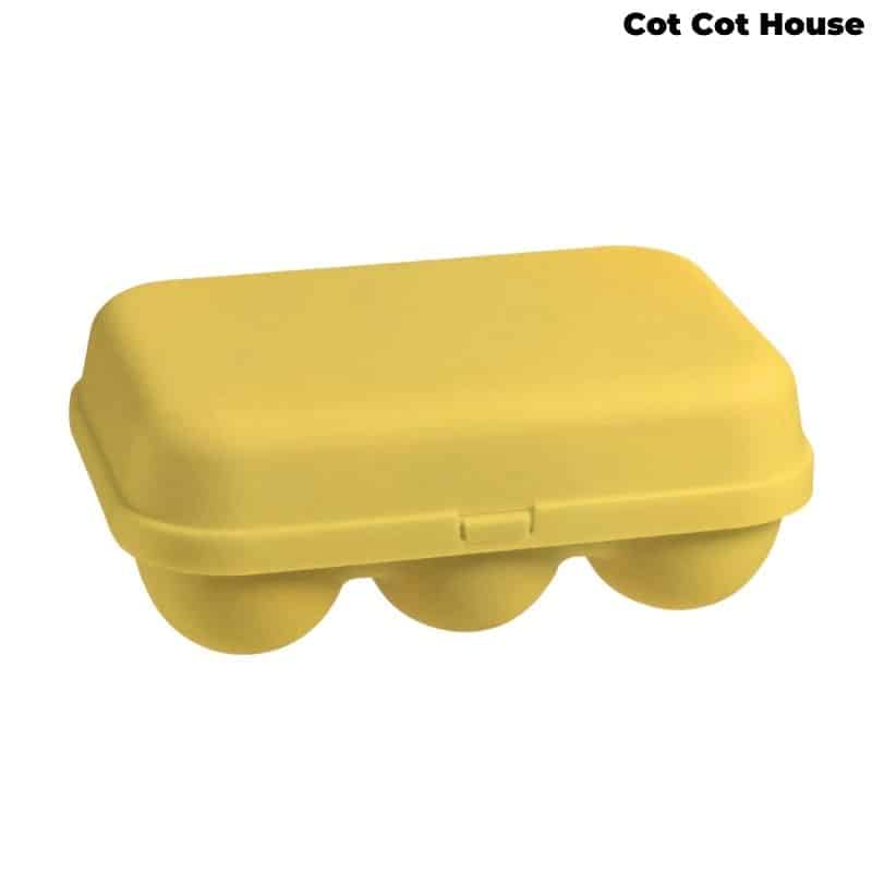 Boite à œufs plastique écologique réutilisable x6 oeufs