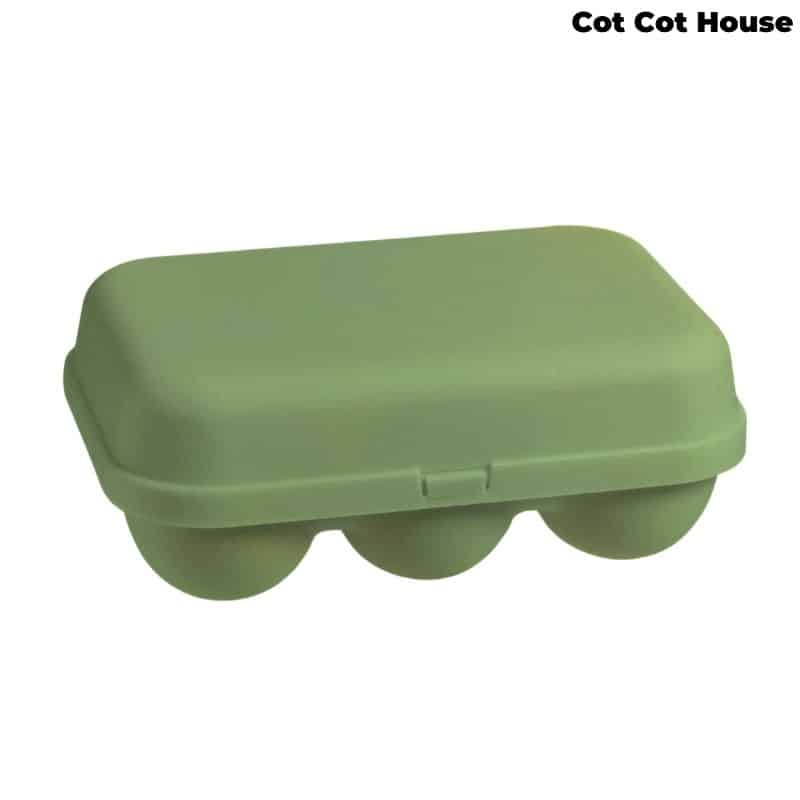 Boite à œufs plastique écologique réutilisable x6 oeufs