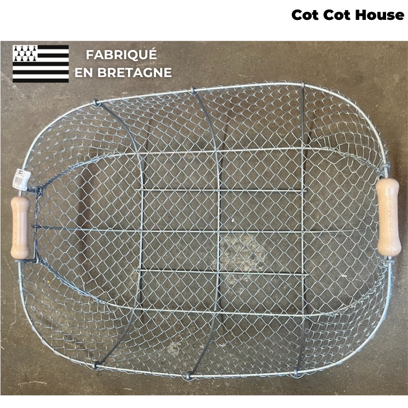 Panier Resse 50L pour ranger fruits et bûches