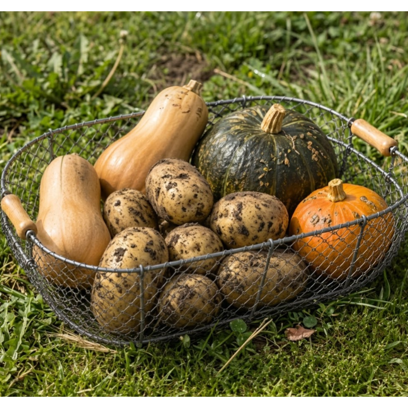 Panier Resse 40L pour ranger fruits et bûches