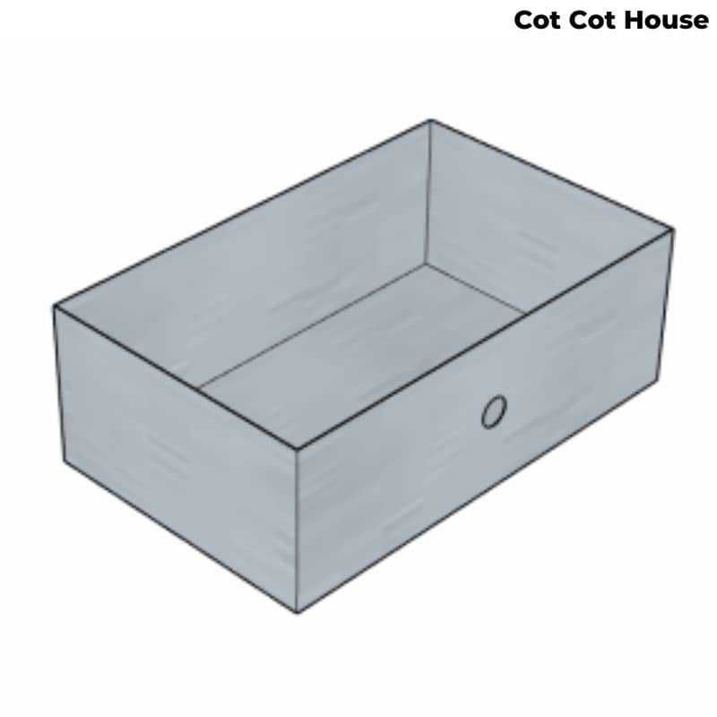 Tiroir pour donner les restes alimentaires aux poules