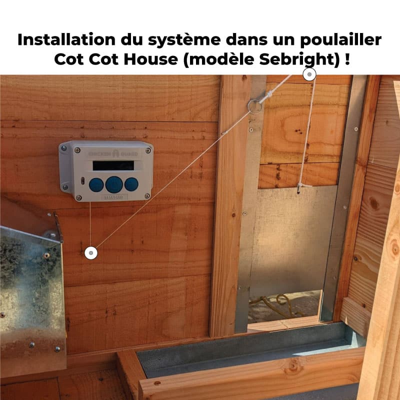 Kit galets/poulies de renvoi pour portier automatique