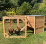 Kit poulailler 4 poules et volière