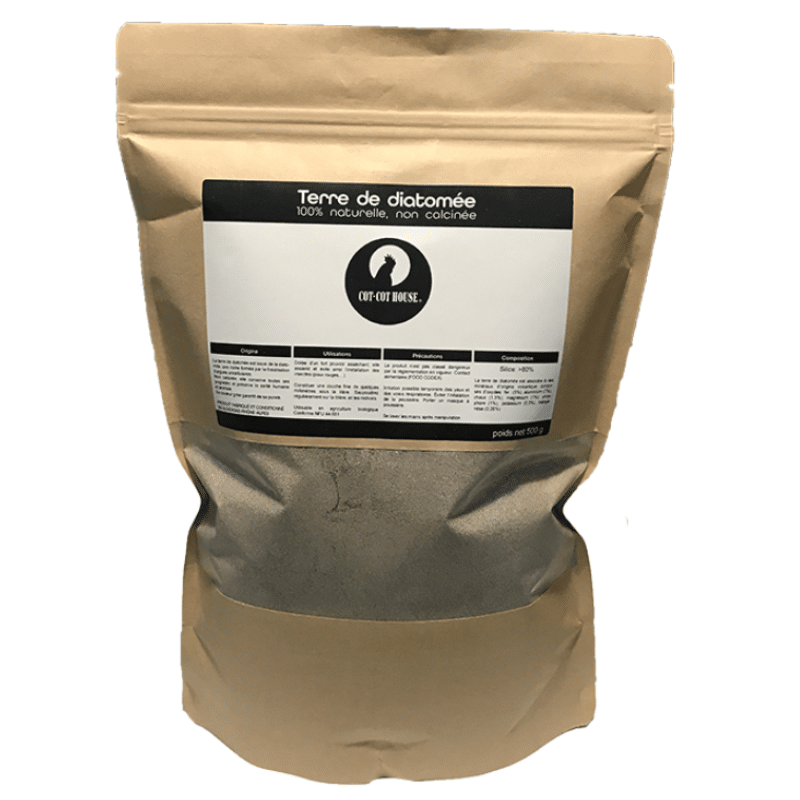 Terre de Diatomée anti-poux naturel 1kg - Imparfait