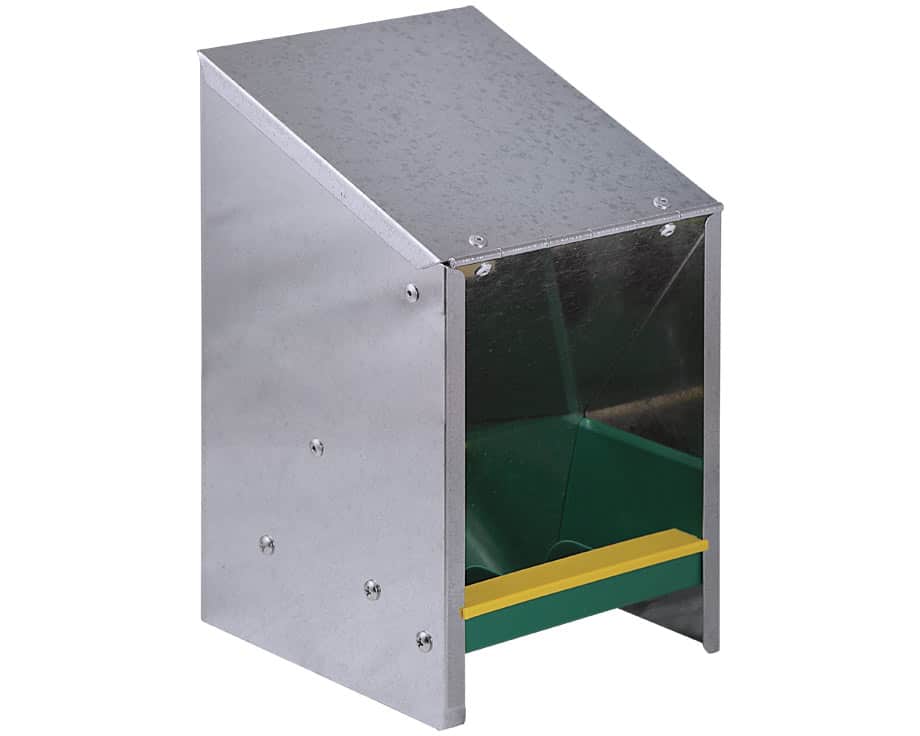 Mangeoire à trémie galva 2,5 kg