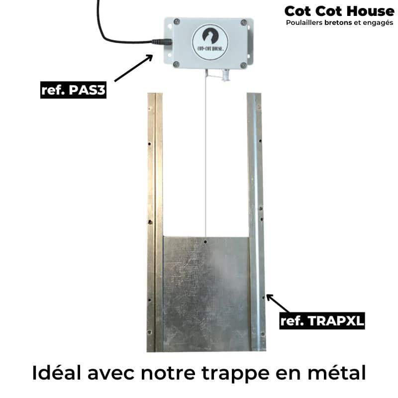 Portier automatique solaire innovant et fabriqué en France