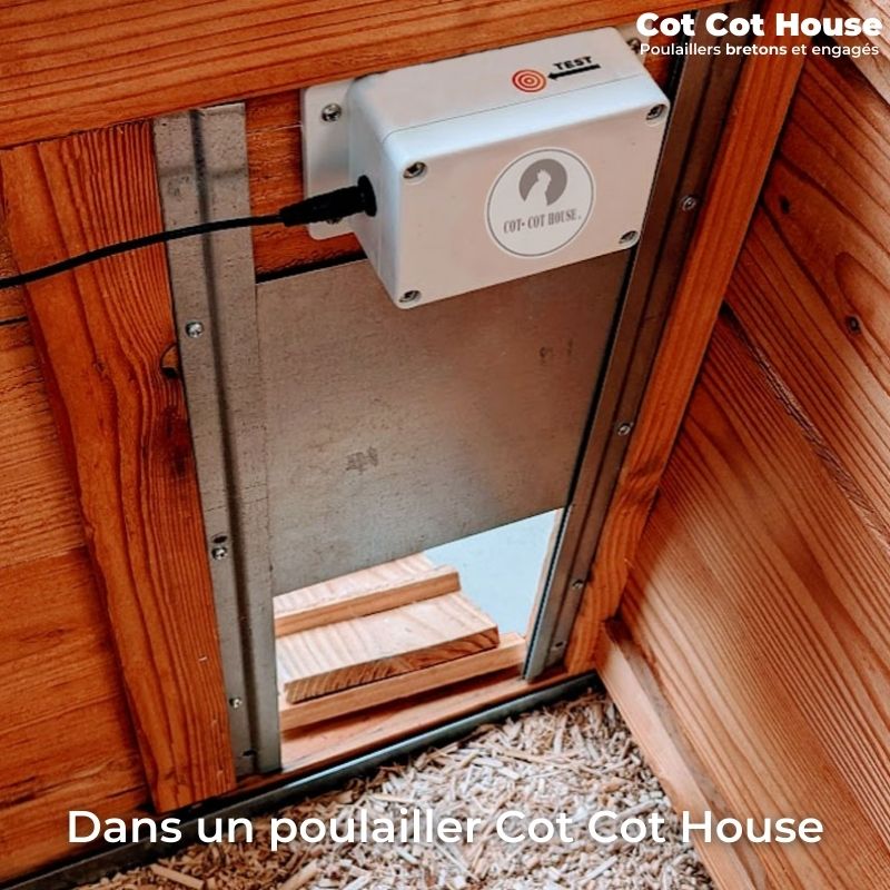 Portier automatique solaire innovant et fabriqué en France