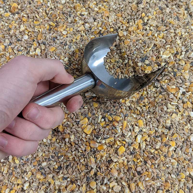 Pelle à grain en aluminium, 0.25kg