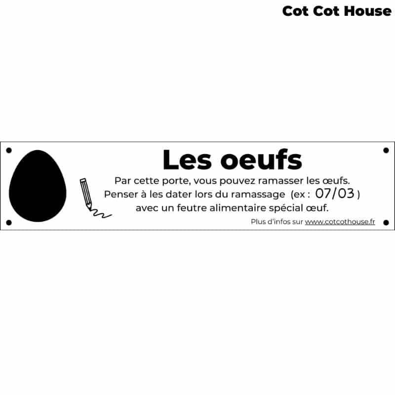 Plaquette d'affichage gravée