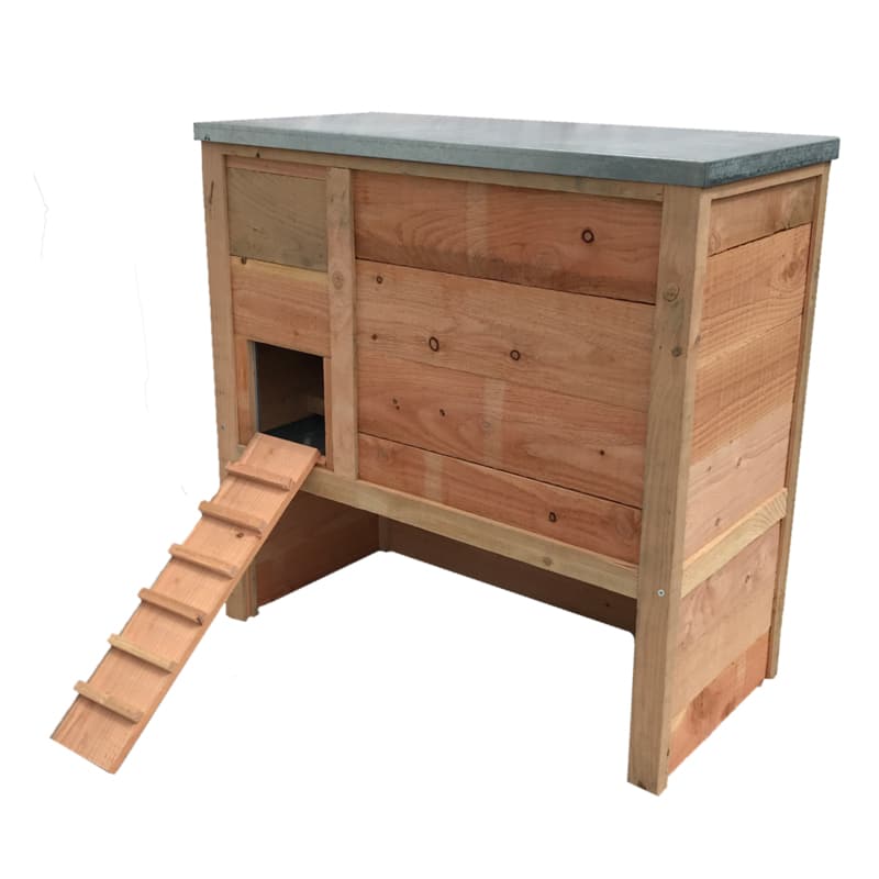 Poulailler 2 poules - modèle Sebright