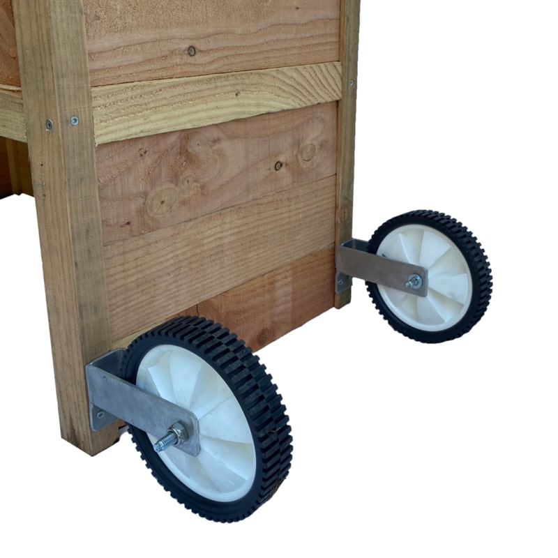 Kit de roulettes pour poulailler