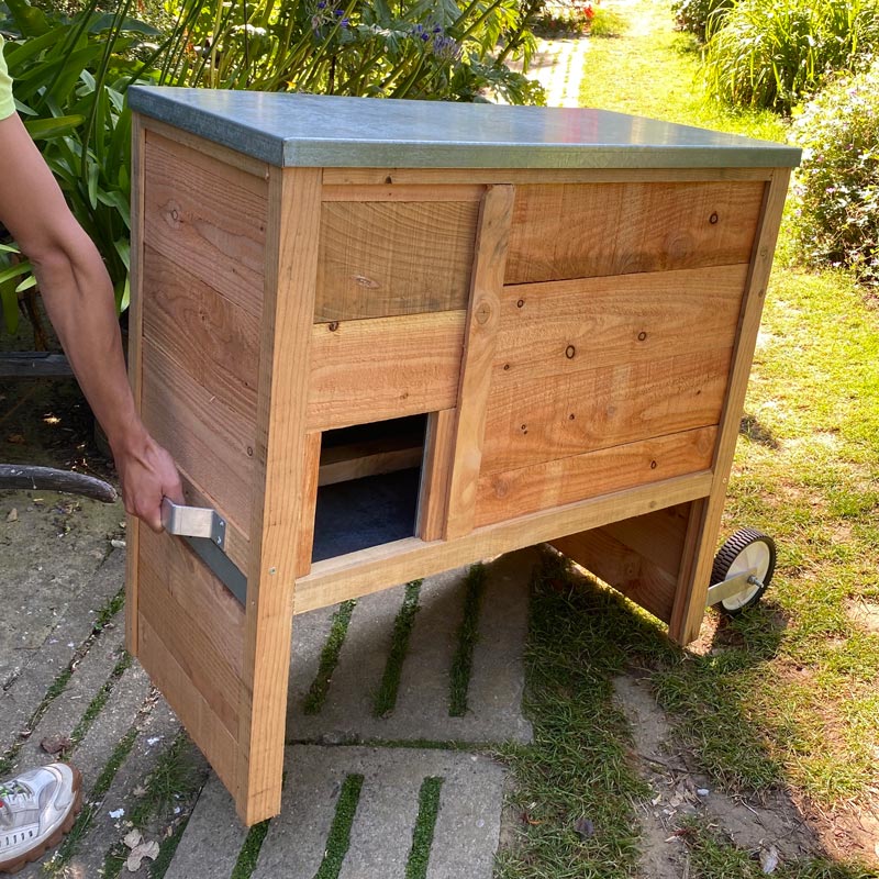 Kit de roulettes pour poulailler