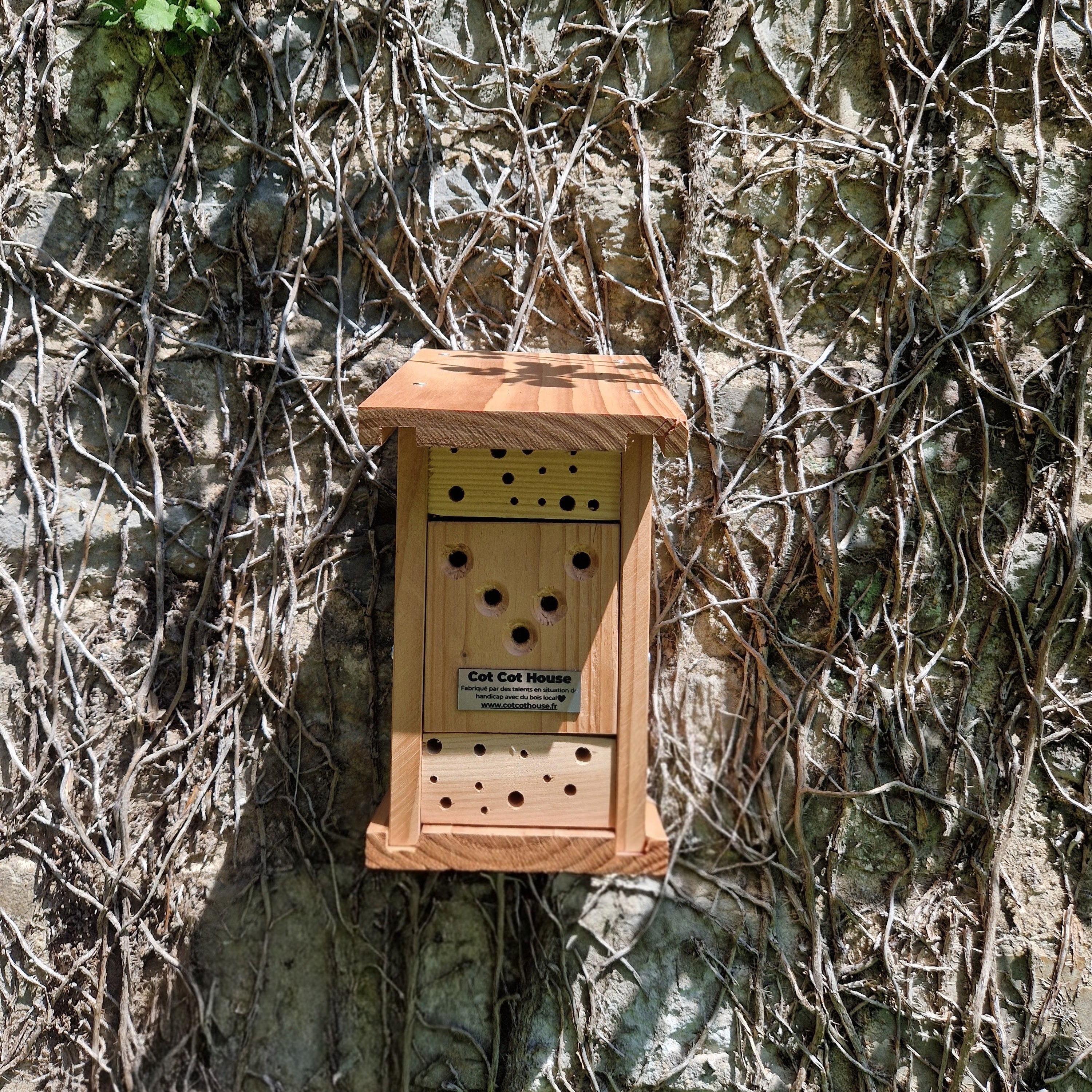 Hôtel à insectes en kit pour auxiliaires