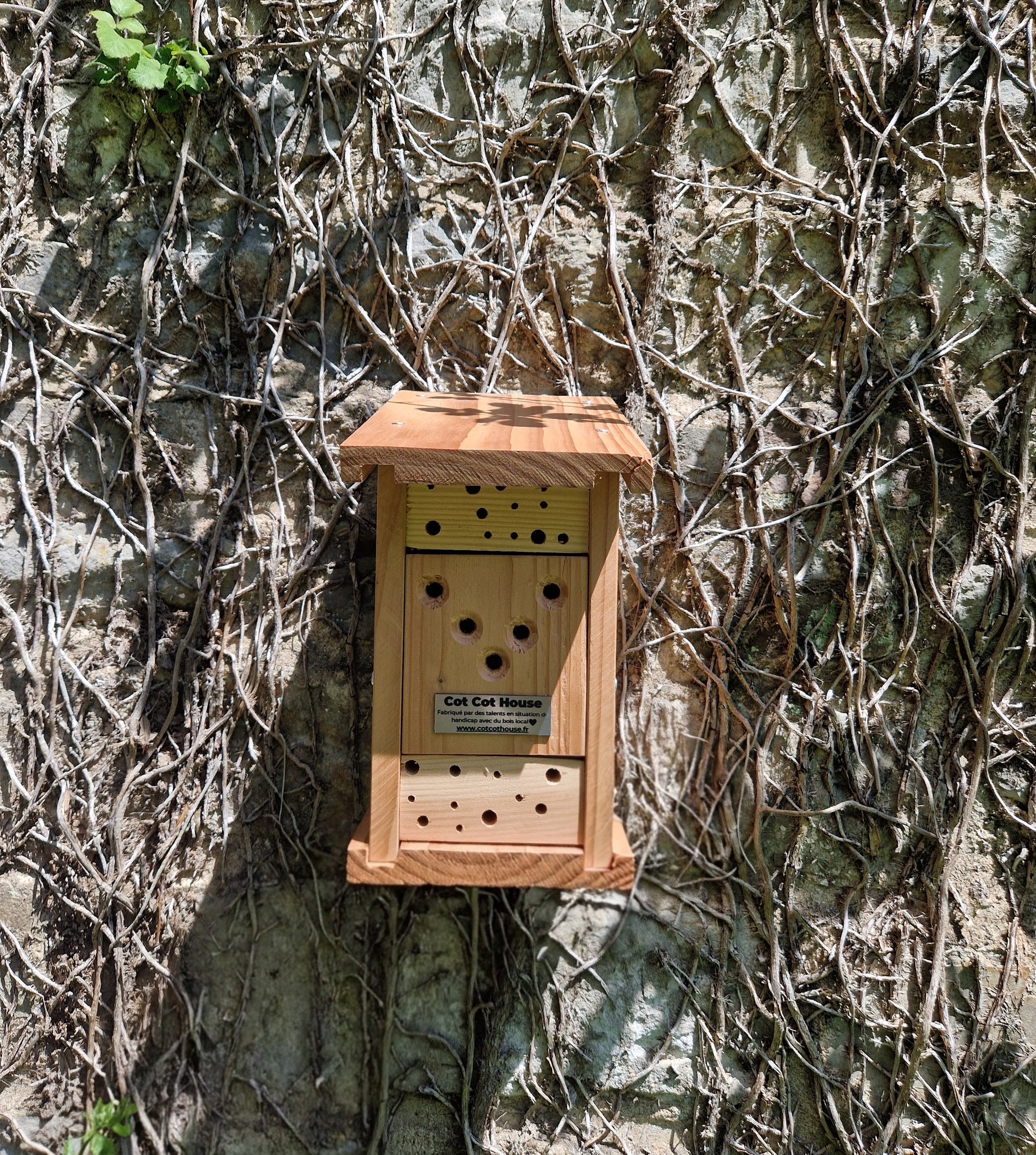 Hôtel à insectes en kit pour auxiliaires