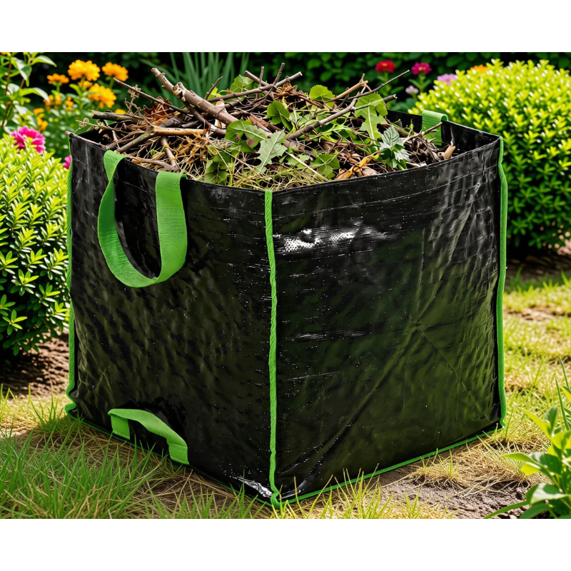 Sac en toile tissée résistante pour la litière 70L