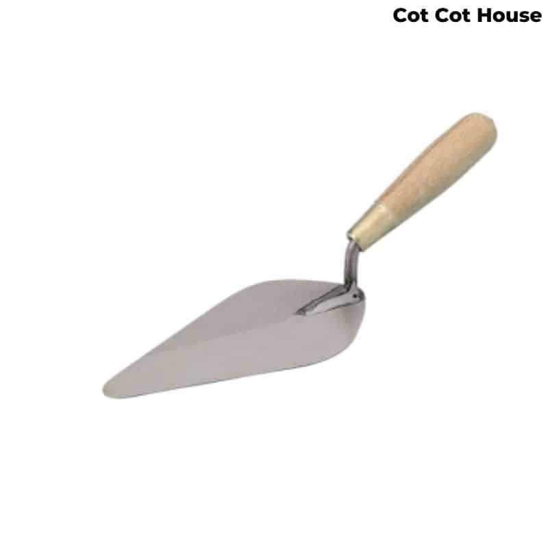 Truelle en métal pour litière