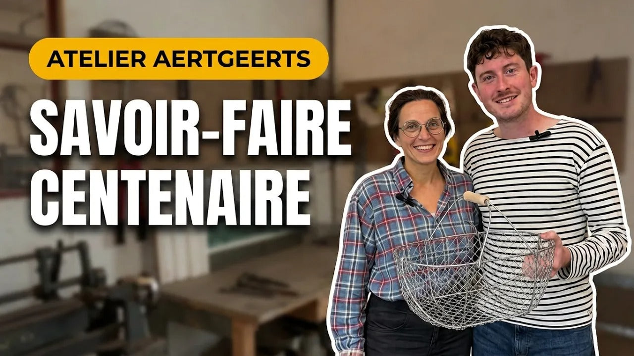 Charger la vidéo : visite de l'atelier Aertgeerts