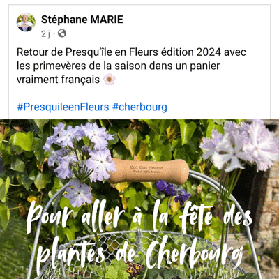 tweet Stéphane Marie panier cot cot house 