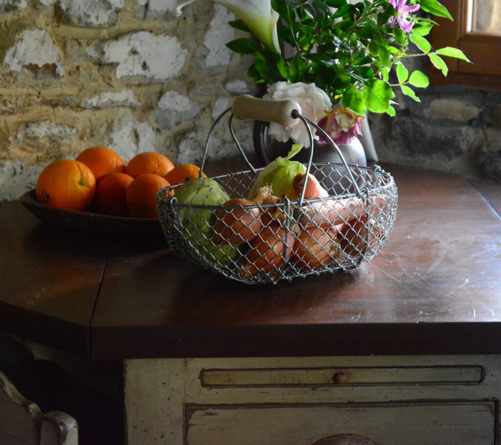 panier ranger légumes