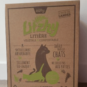 Litière végétale pour chat, poule, rongeurs