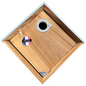 Nichoir mésange Kerpiaf avec plaque Protecpiaf - Imparfait